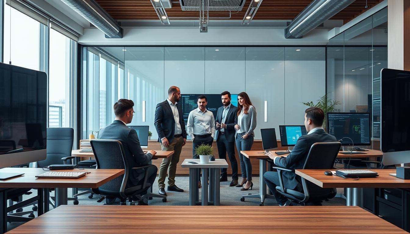 Business growth supported by software development